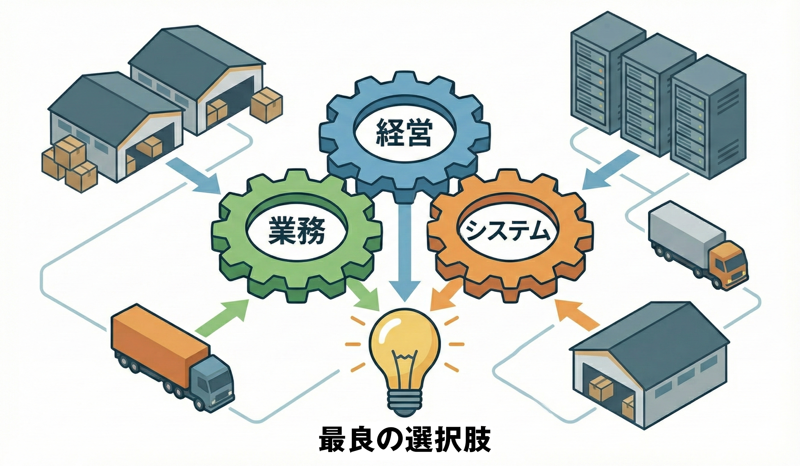 ともに考え、最良の選択肢を導くイメージ